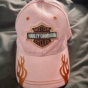 Harley Davidson pink hat